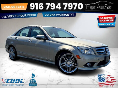 2010 Mercedes-Benz C-Class for sale at Elegant Auto Sales in Rancho Cordova CA