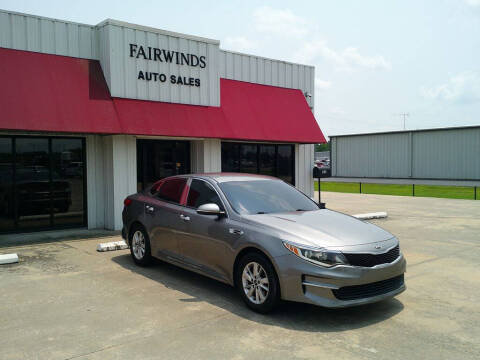 2016 Kia Optima for sale at Fairwinds Auto Sales in Dewitt AR