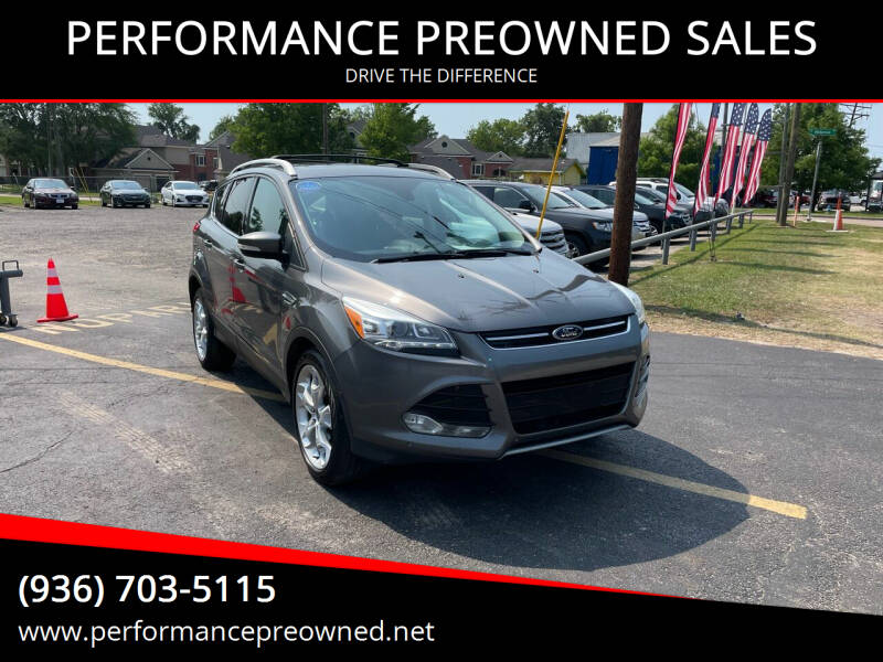 2013 Ford Escape for sale at PERFORMANCE PREOWNED SALES in Conroe TX