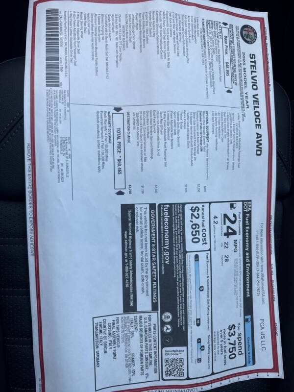 2025 Alfa Romeo Stelvio