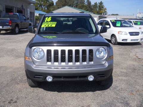 2016 Jeep Patriot for sale at Shaw Motor Sales in Kalkaska MI