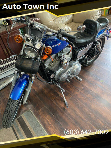 1987 HARLEY DAVIDSON XLH883 for sale at Auto Town Inc in Brentwood NH