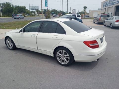2012 Mercedes-Benz C-Class for sale at QUALITY AUTO SALES OF FLORIDA in New Port Richey FL