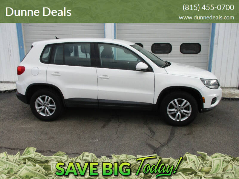 2012 Volkswagen Tiguan for sale at Dunne Deals in Crystal Lake IL