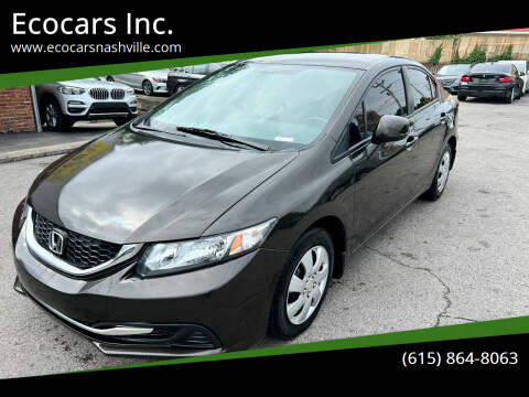 2013 Honda Civic for sale at Ecocars Inc. in Nashville TN