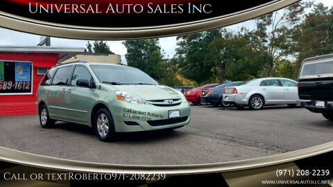 2008 Toyota Sienna for sale at Universal Auto Sales Inc in Salem OR