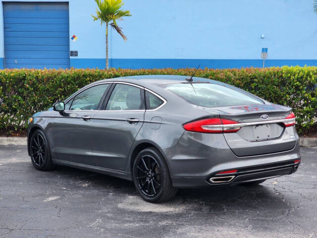 2017 Ford Fusion for sale at JT AUTO INC in Oakland Park, FL