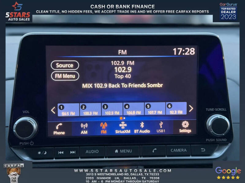 2019 Nissan Altima 2.5 SR