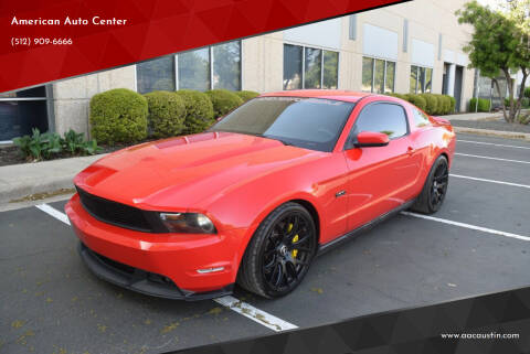 2011 Ford Mustang for sale at American Auto Center in Austin TX