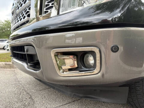 2017 Nissan Titan Platinum Reserve