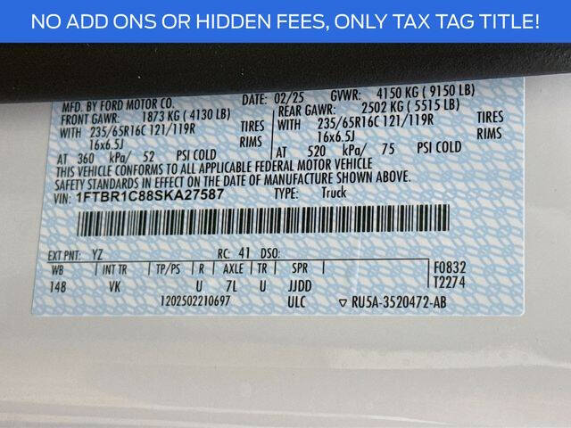 2025 Ford Transit 250