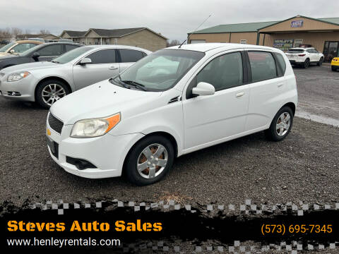 2011 Chevrolet Aveo for sale at Steves Auto Sales in Steele MO