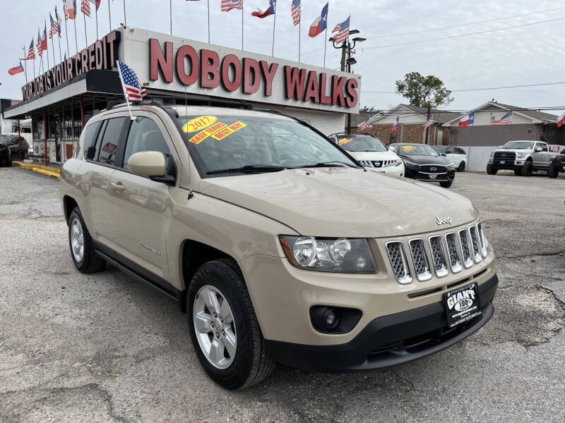 2017 Jeep Compass for sale at Giant Auto Mart in Houston TX
