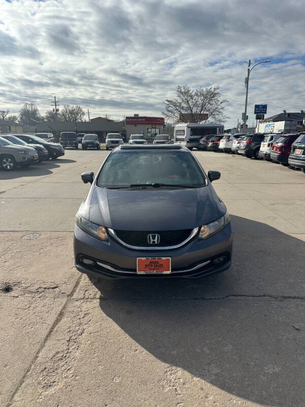 2015 Honda Civic for sale at jubba auto sales in Grand Island NE