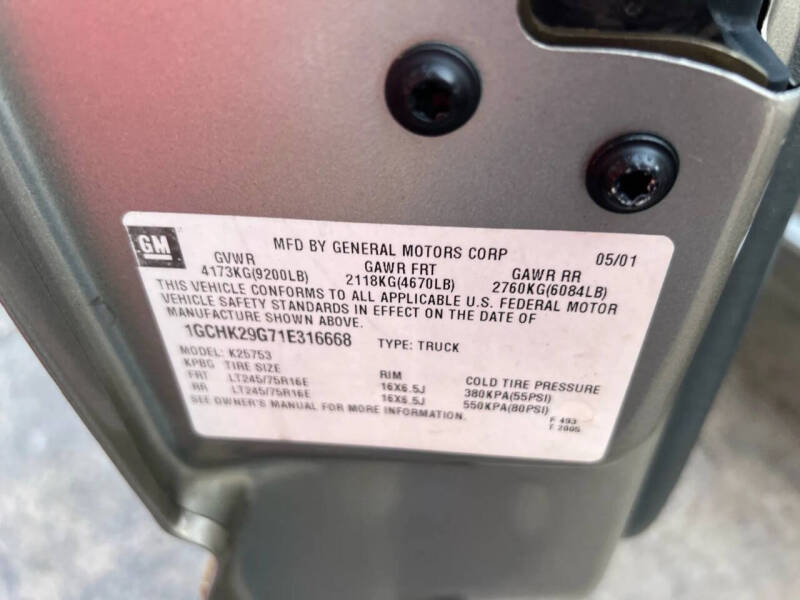 2001 Chevrolet Silverado 2500HD