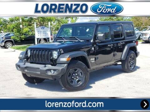 2018 Jeep Wrangler Unlimited for sale at Lorenzo Ford in Homestead FL