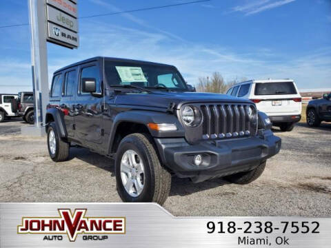 2023 Jeep Wrangler Unlimited for sale at Vance Fleet Services in Guthrie OK