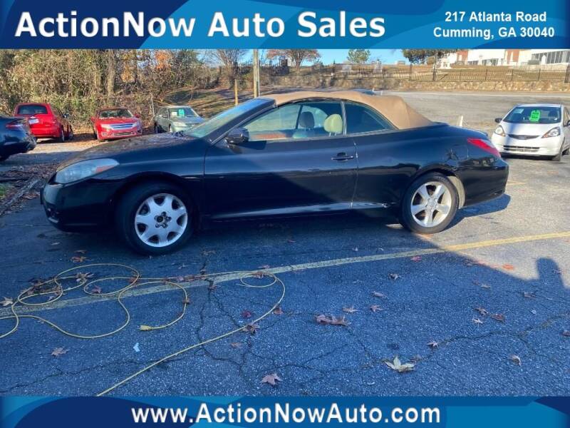 2008 Toyota Camry Solara for sale at ACTION NOW AUTO SALES in Cumming GA