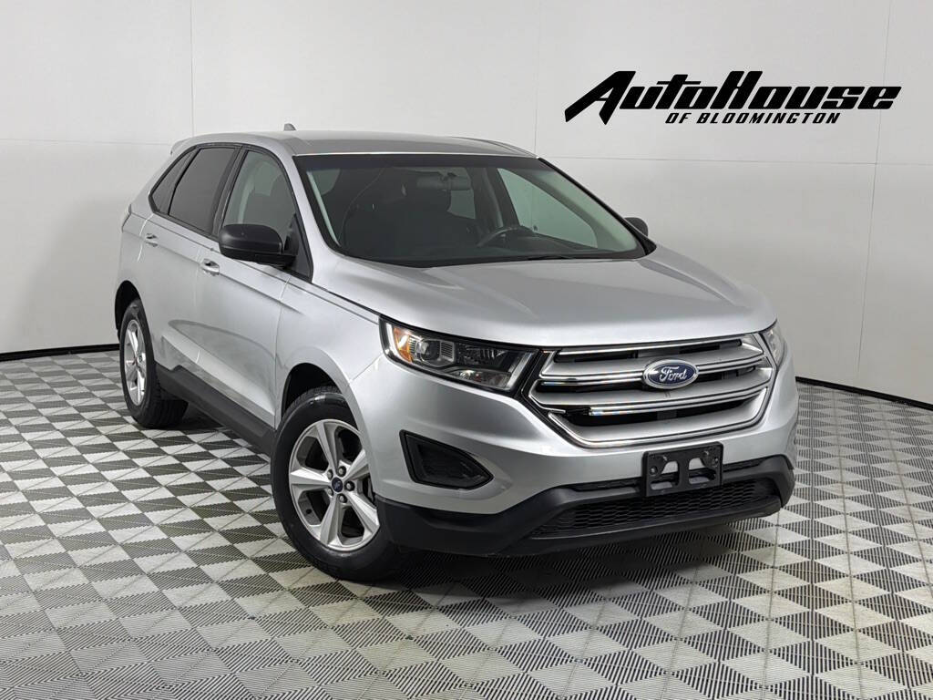Silver 2015 Ford Edge SE AWD SE 4dr Crossover 1