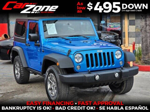 2016 Jeep Wrangler for sale at Carzone Automall in South Gate CA