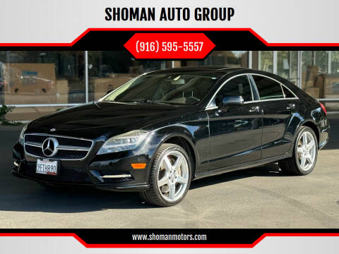 2013 Mercedes-Benz CLS for sale at SHOMAN AUTO GROUP in Davis CA