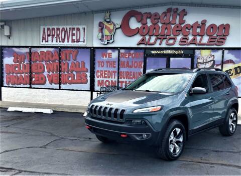2014 Jeep Cherokee for sale at Credit Connection Auto Sales in Midwest City OK