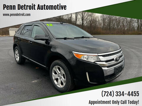 2012 Ford Edge for sale at Penn Detroit Automotive in New Kensington PA