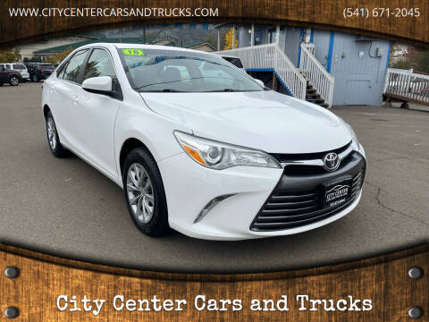 2016 Toyota Camry for sale at City Center Cars and Trucks in Roseburg OR