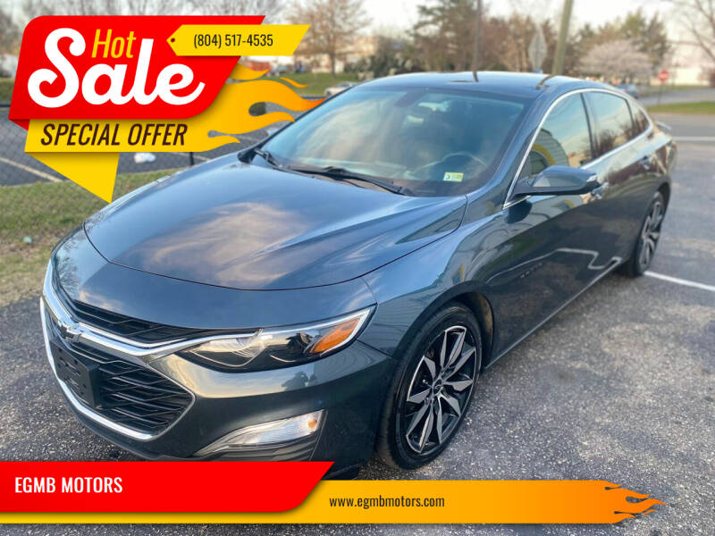 2020 Chevrolet Malibu for sale at EGMB MOTORS in Midlothian VA