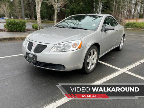 2008 Pontiac G6 for sale at BJL Auto Sales LLC in Auburn WA
