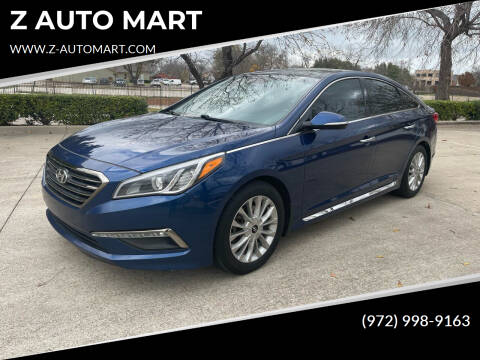2015 Hyundai Sonata for sale at Z AUTO MART in Lewisville TX
