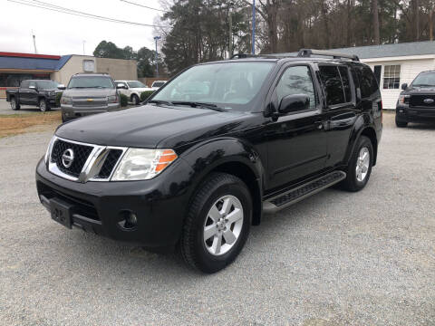 2012 Nissan Pathfinder for sale at Robert Sutton Motors in Goldsboro NC