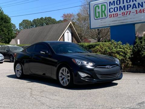2014 Hyundai Genesis Coupe for sale at GR Motor Company in Garner NC