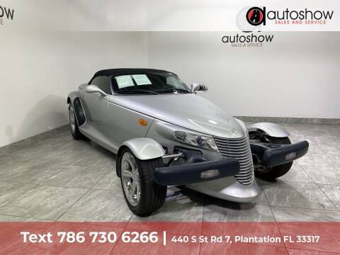 2001 Chrysler Prowler for sale at AUTOSHOW SALES & SERVICE in Plantation FL