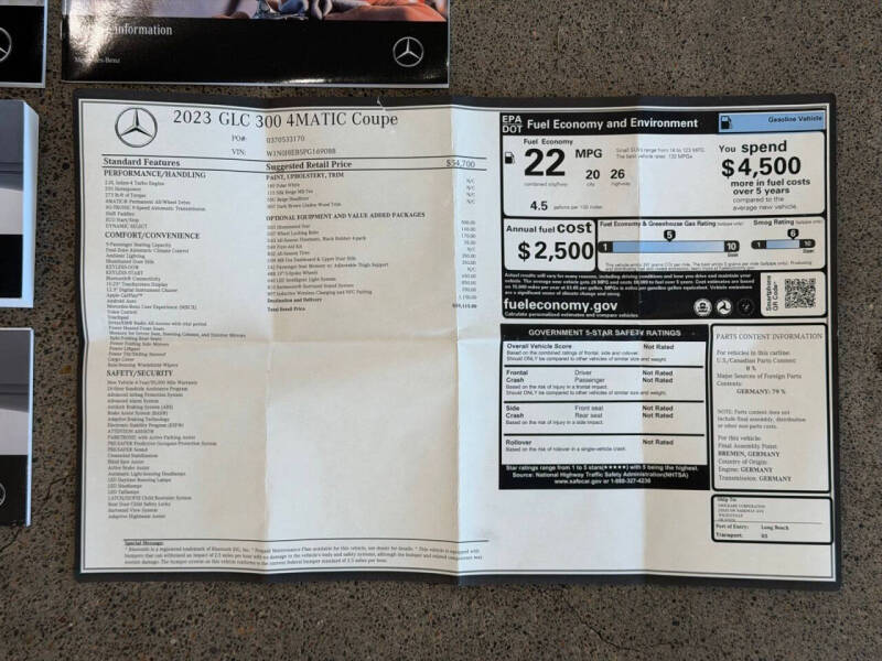 2023 Mercedes-Benz GLC GLC 300 4MATIC