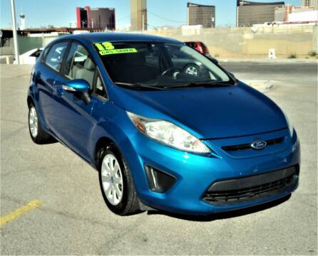 2013 Ford Fiesta for sale at DESERT AUTO TRADER in Las Vegas NV