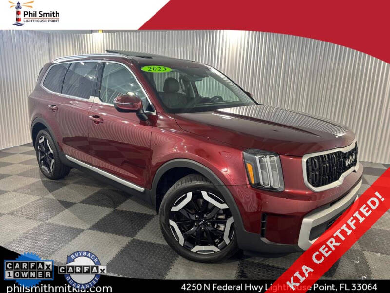 2023 Kia Telluride for sale at PHIL SMITH AUTOMOTIVE GROUP - Phil Smith Kia in Lighthouse Point FL