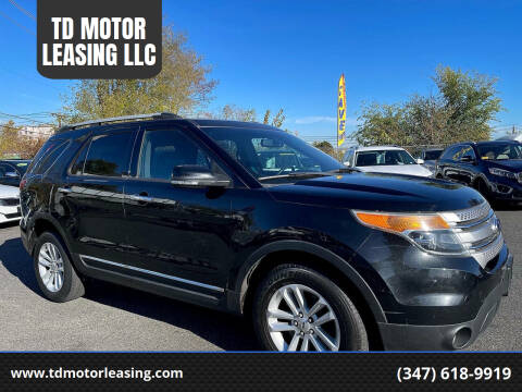 2014 Ford Explorer for sale at TD MOTOR LEASING LLC in Staten Island NY