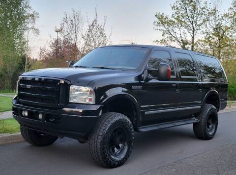 2005 Ford Excursion for sale at CLEAR CHOICE AUTOMOTIVE in Milwaukie OR