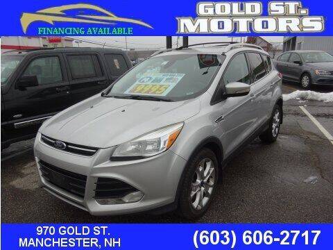 2014 Ford Escape for sale at Gold St. Motors in Manchester NH