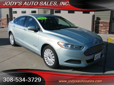 2014 Ford Fusion Hybrid for sale at Jody's Auto Sales in North Platte NE