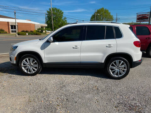 2012 Volkswagen Tiguan for sale at VAUGHN'S USED CARS in Guin AL