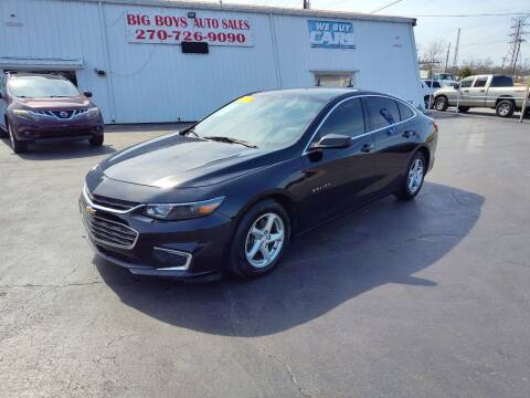 2017 Chevrolet Malibu for sale at Big Boys Auto Sales in Russellville KY