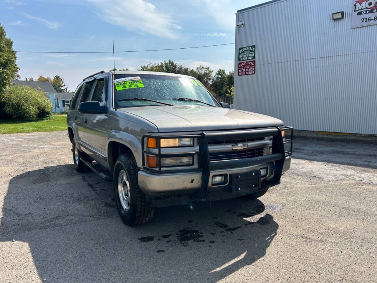 2000 Chevrolet Tahoe for sale at Main Street Motors Of Buffalo Llc in Springville, NY