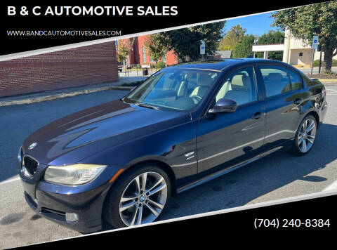 2010 BMW 3 Series for sale at B & C AUTOMOTIVE SALES in Lincolnton NC