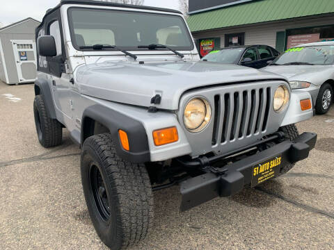 Jeep Wrangler For Sale in Portage, WI - 51 Auto Sales Ltd Jeep Wrangler For Sale in Portage, WI - 51 Auto Sales Ltd