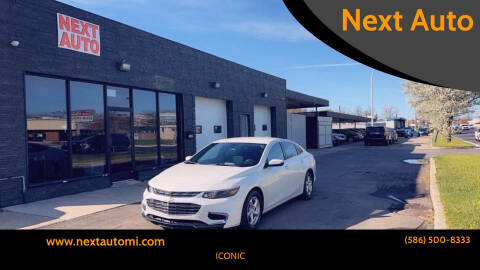 2016 Chevrolet Malibu for sale at Next Auto in Mount Clemens MI