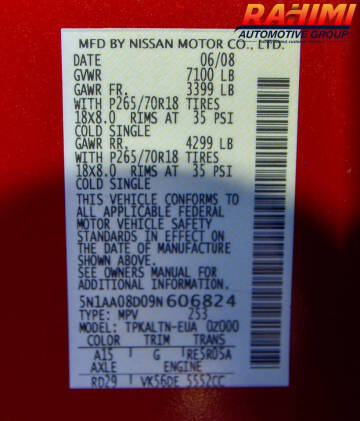 2009 Nissan Armada SE