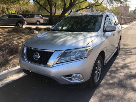 2014 Nissan Pathfinder for sale at Above All Auto Sales in Las Vegas NV