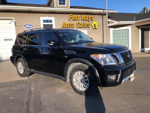 2017 Nissan Armada for sale at Fort Hays Auto Sales in Hays KS